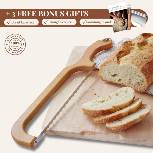 CrustEase™ - Bread Bow Knife